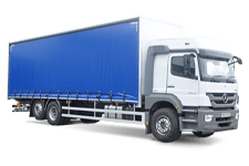 Van Rental Bournemouth - 26 Tonne Curtain Side Truck - Truck hire Bournemouth