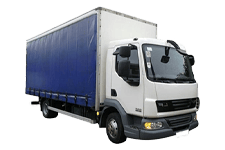 Van Rental Bournemouth - 7.5 Tonne Curtain Side Truck - Truck hire Bournemouth