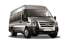 Van Rental Bournemouth - Special Ford Minibus LITE - Accommodating 17 - Minibus hire Bournemouth