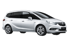 Van Rental Bournemouth - Vauxhall Zafira 7-Seater - Minibus hire Bournemouth